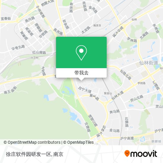 徐庄软件园研发一区地图