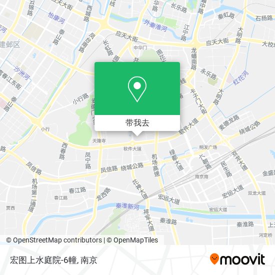 宏图上水庭院-6幢地图