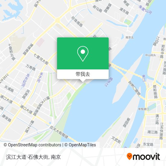 滨江大道·石佛大街地图