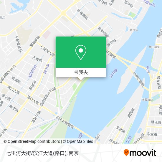 七里河大街/滨江大道(路口)地图