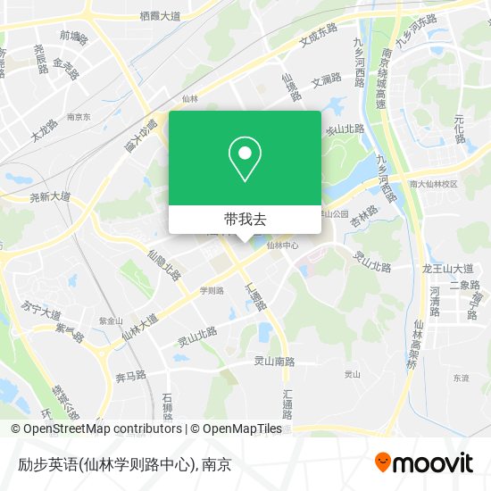 励步英语(仙林学则路中心)地图