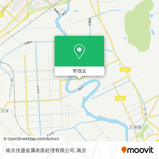 南京佳盛金属表面处理有限公司地图
