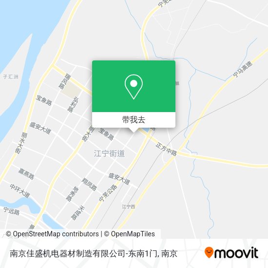 南京佳盛机电器材制造有限公司-东南1门地图