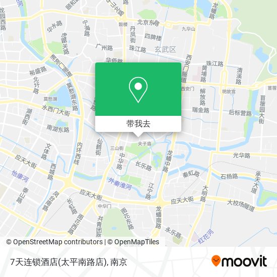 7天连锁酒店(太平南路店)地图