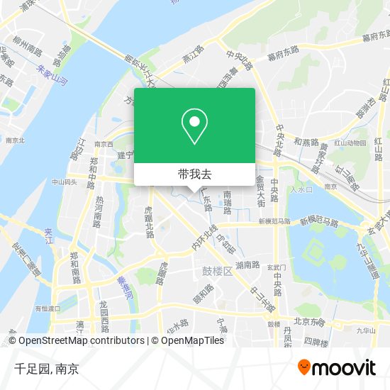 千足园地图