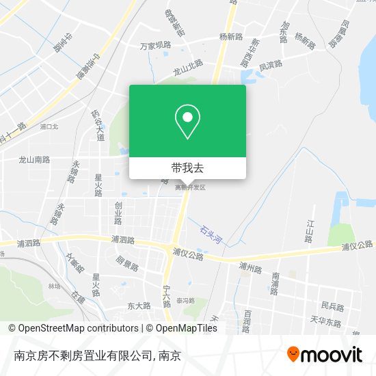 南京房不剩房置业有限公司地图