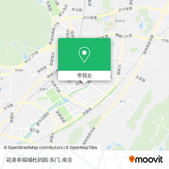 花港幸福城杜鹃园-东门地图