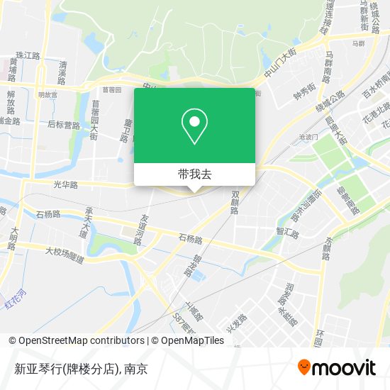 新亚琴行(牌楼分店)地图