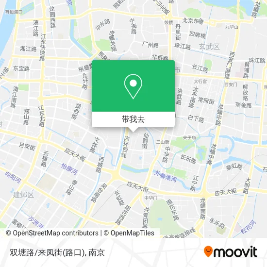 双塘路/来凤街(路口)地图