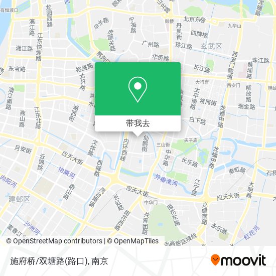 施府桥/双塘路(路口)地图