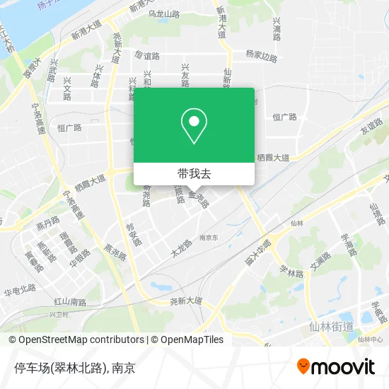 停车场(翠林北路)地图