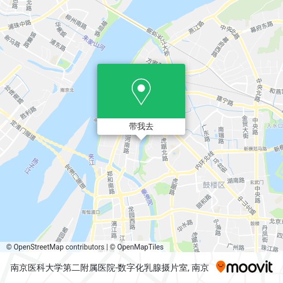 南京医科大学第二附属医院-数字化乳腺摄片室地图
