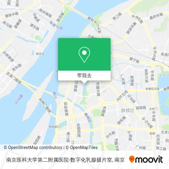 南京医科大学第二附属医院-数字化乳腺摄片室地图