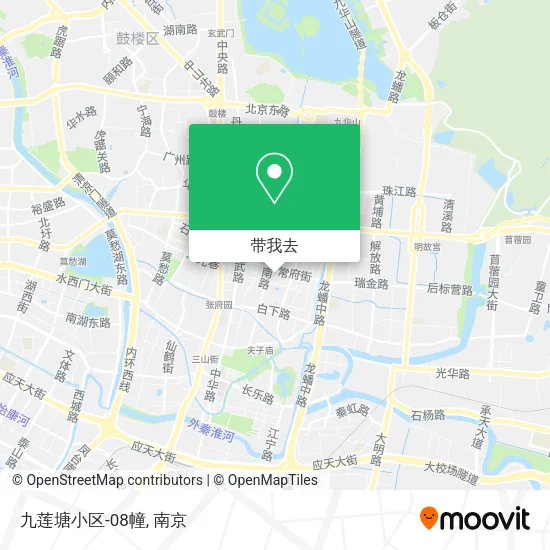 九莲塘小区-08幢地图