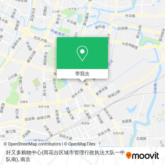 好又多购物中心(雨花台区城市管理行政执法大队一中队南)地图