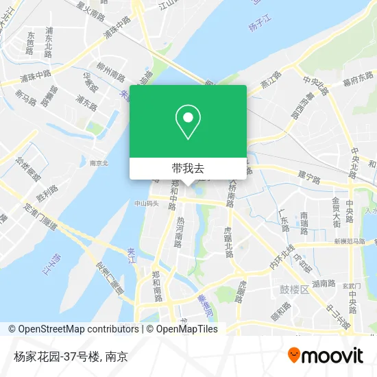 杨家花园-37号楼地图