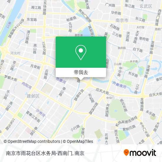 南京市雨花台区水务局-西南门地图