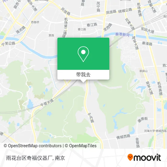 雨花台区奇福仪器厂地图