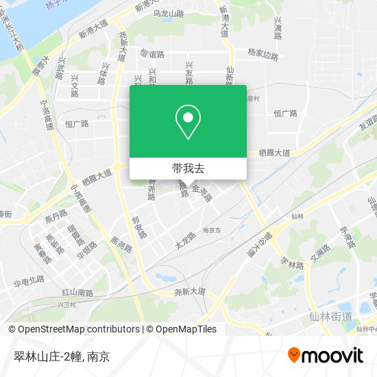 翠林山庄-2幢地图