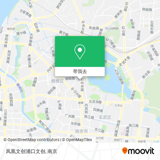 凤凰文创浦口文创地图