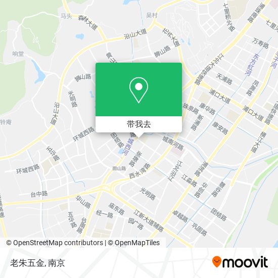 老朱五金地图