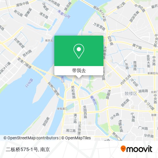 二板桥575-1号地图