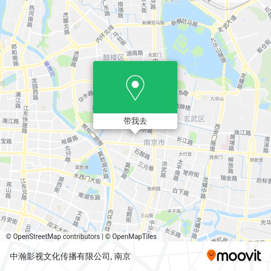 中瀚影视文化传播有限公司地图