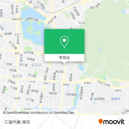 汇骏汽修地图