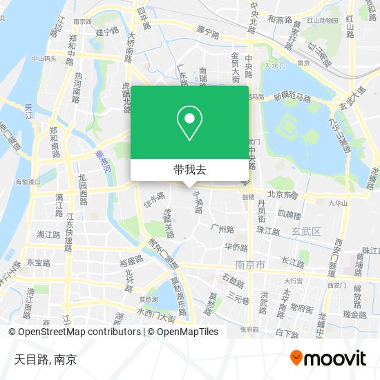 天目路地图