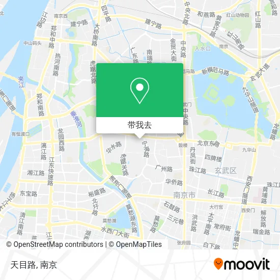 天目路地图