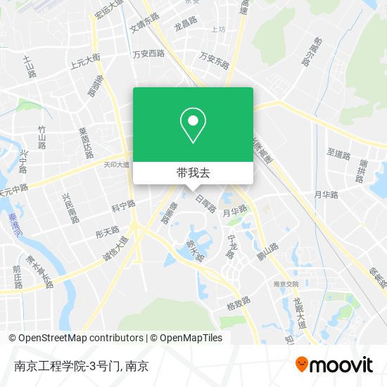 南京工程学院-3号门地图