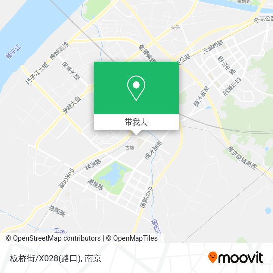 板桥街/X028(路口)地图