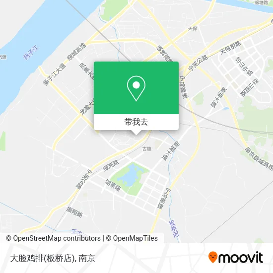 大脸鸡排(板桥店)地图