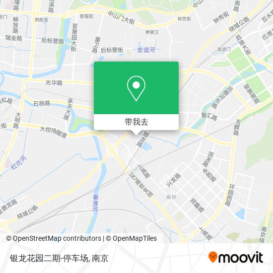 银龙花园二期-停车场地图