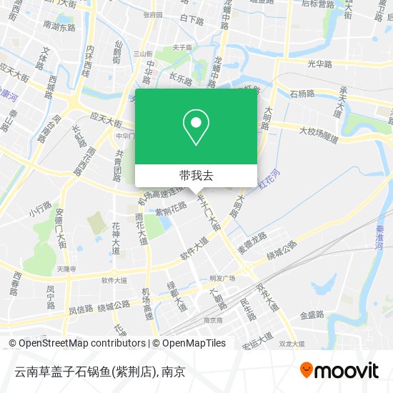 云南草盖子石锅鱼(紫荆店)地图