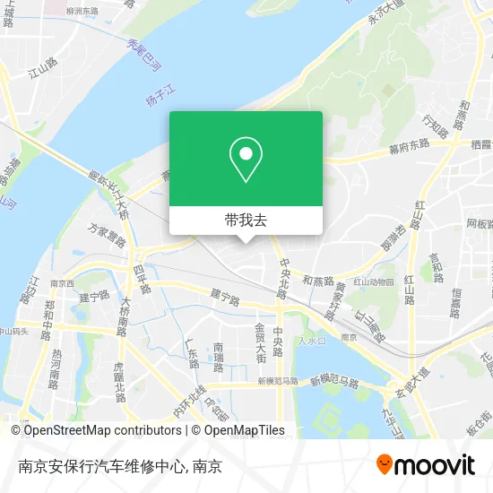 南京安保行汽车维修中心地图
