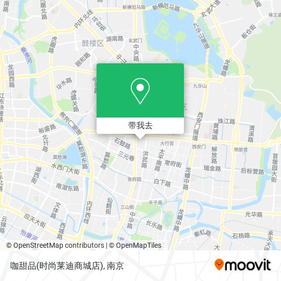 咖甜品(时尚莱迪商城店)地图