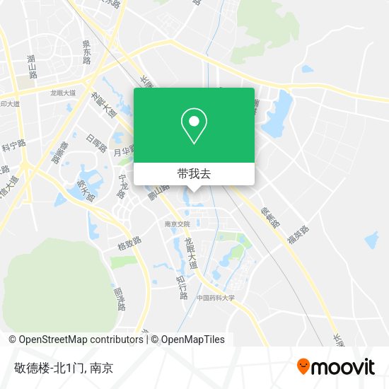 敬德楼-北1门地图