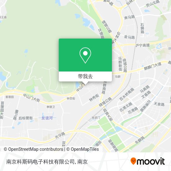 南京科斯码电子科技有限公司地图