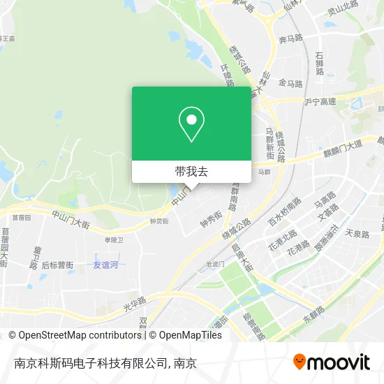 南京科斯码电子科技有限公司地图