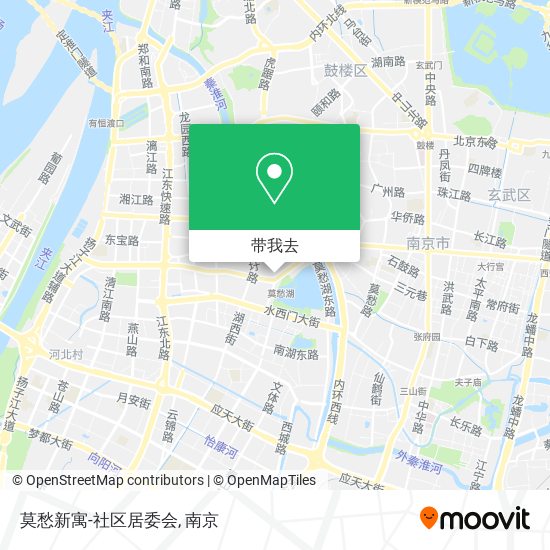 莫愁新寓-社区居委会地图