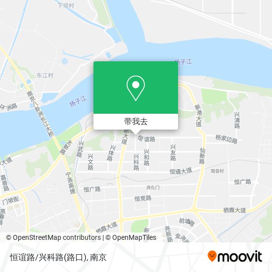 恒谊路/兴科路(路口)地图