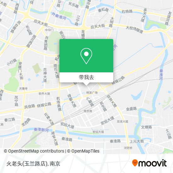 火老头(玉兰路店)地图