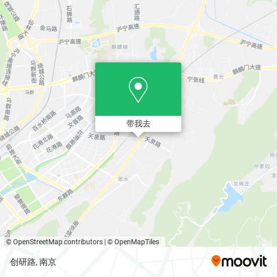 创研路地图