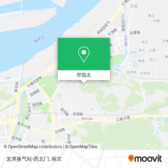 龙潭换气站-西北门地图