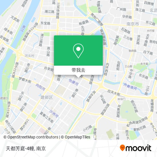 天都芳庭-4幢地图