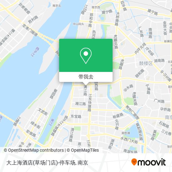 大上海酒店(草场门店)-停车场地图