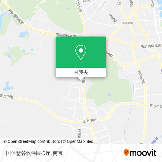 国信慧谷软件园-D座地图