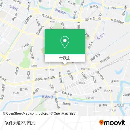 软件大道23地图