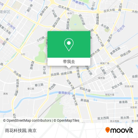 雨花科技园地图